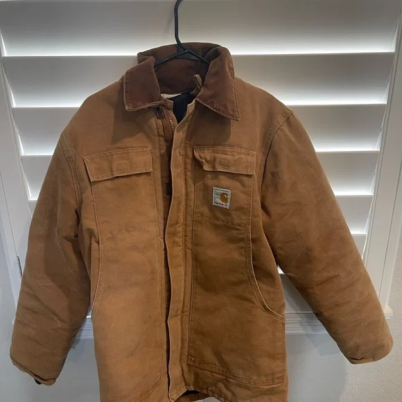 ジャケット・アウター Carhartt 100th anniversary chorecoat Vintage Carhartt 100 Years 1989 Canvas Jacket Mens 50